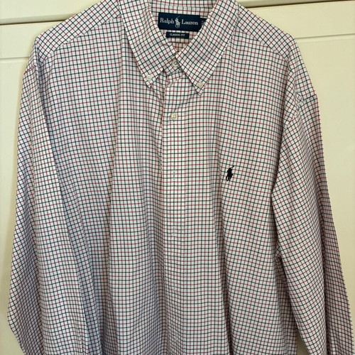 Ralph Lauren shirt like new, size XL, white and black
