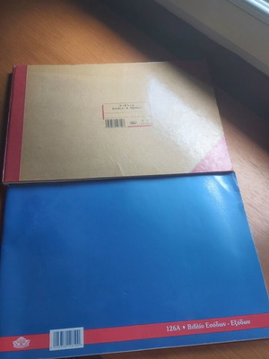 Books of Income and Expenses 126A & 127a like new, set of 2