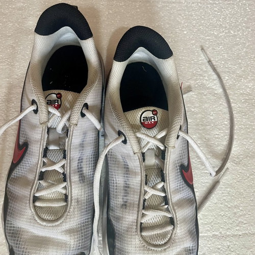 Nike Initiator sneakers like new, white, silver, red retro running