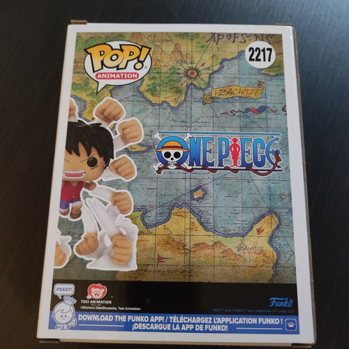Monkey D. Luffy #2217 One Piece Funko Pop vinyl figure Gatling Gun Luffy