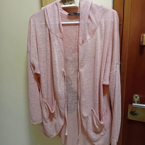 Women's jacket with print on the back