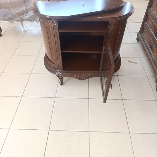 Classic TV Furniture Console used, solid wood, rotating surface