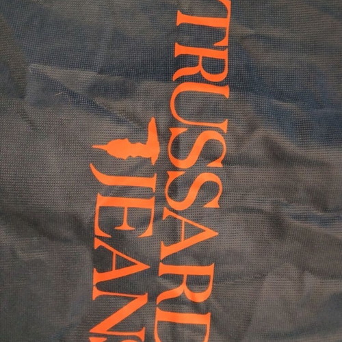 Trussardi Jeans Dust Bag blue like new, drawstring closure