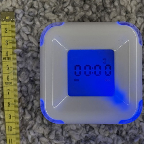 Digital Clock Alarm and Room Thermometer with 4 Functions like new
