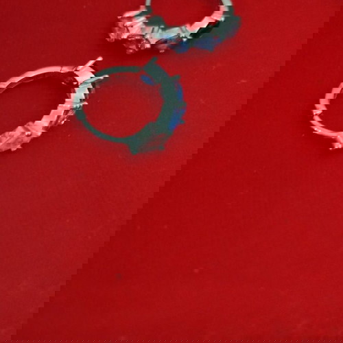 ασημένια σκουλαρίκια