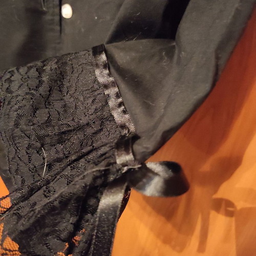 Branded evening shirt like new, black, size M