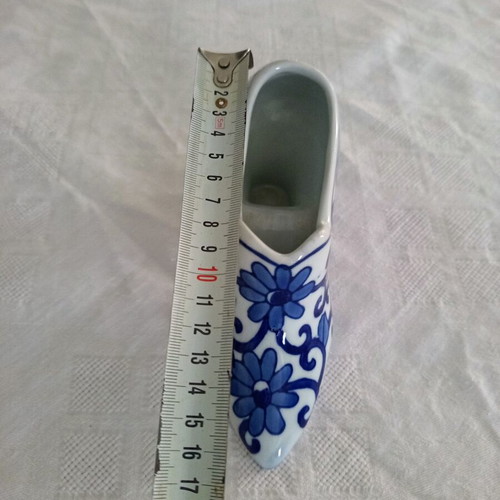 Vintage decorative porcelain shoe like new