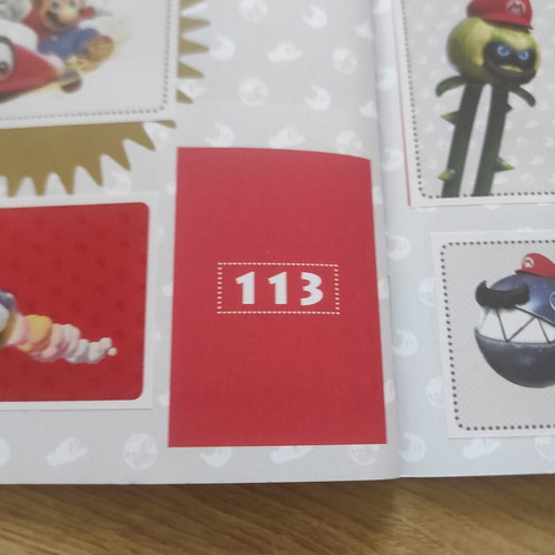 Panini Super Mario album like new with 16 missing stickers
