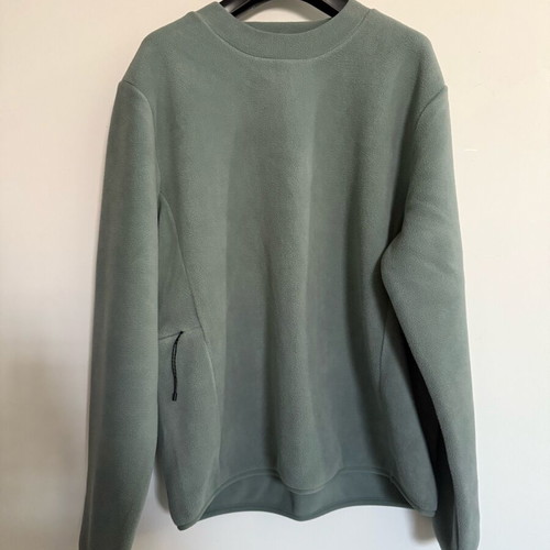 Rains fleece like new, unisex, size M, green