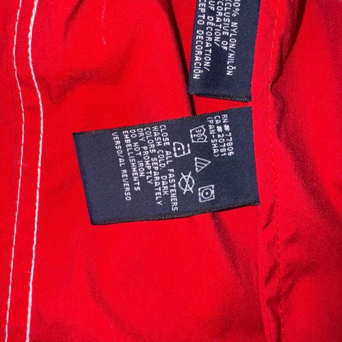 Tommy Hilfiger windbreaker unused, red, size XL
