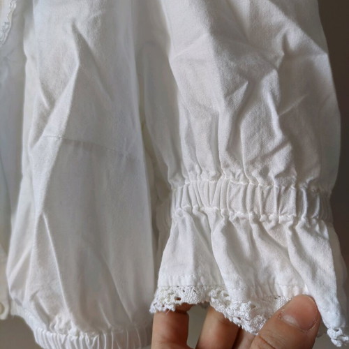 Cropped top used, white, size Large, Hohenstaufen