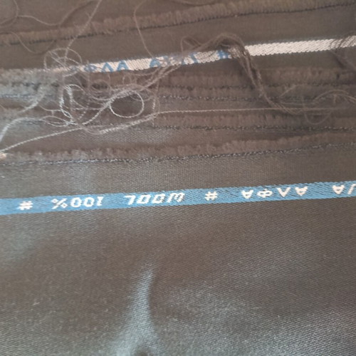 Wool fabric khaki 100% new