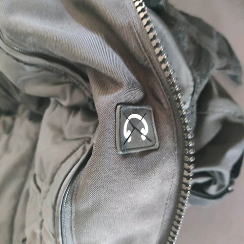 Motorcycle jacket like new, size L, double fastening, elbow, shoulder, back protection, handsfree, many pockets