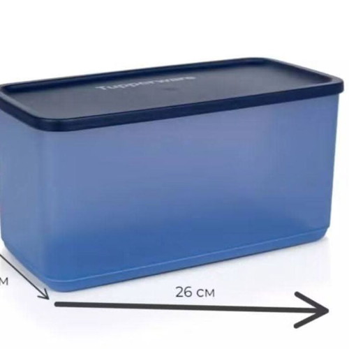 Tupperware parallelogram containers 1.4L and 3.1L new