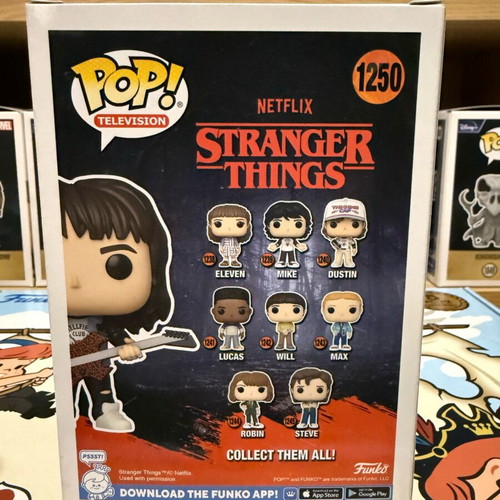 Funko Pop Stranger Things Eddie 1250 new