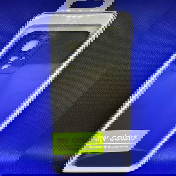 Xiaomi Redmi Note 12s Θήκη Σιλικόνης My Colors Μαύρο