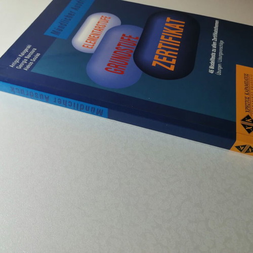 Zertifikat Mündlicher Ausdruck book like new, German language