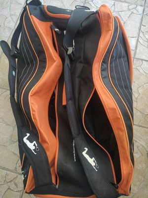 Boris Becker tennis racquet bag used