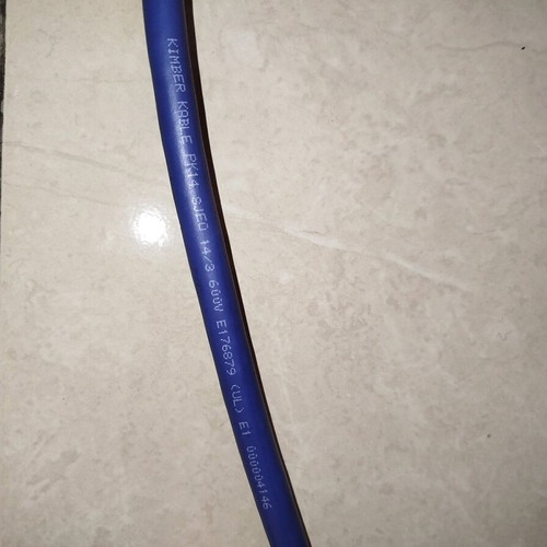 Καλώδια ρεύματος Kimber Cable PK14 σαν καινούργια, σετ 2 τεμαχίων