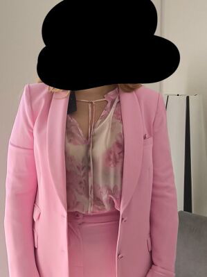 Women's suit new, pink, size XL