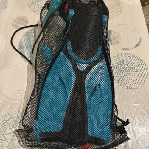 Set of fins with mask new and unused