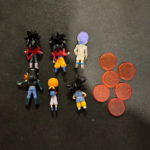 Dragonballs miniatures GT used 6-9 cm