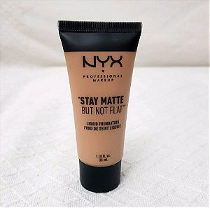 NYX Stay Matte But Not Flat liquid foundation Nude Beige