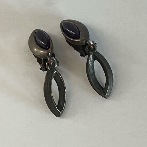 Cécile et Jeanne earrings like new, vintage clip-on