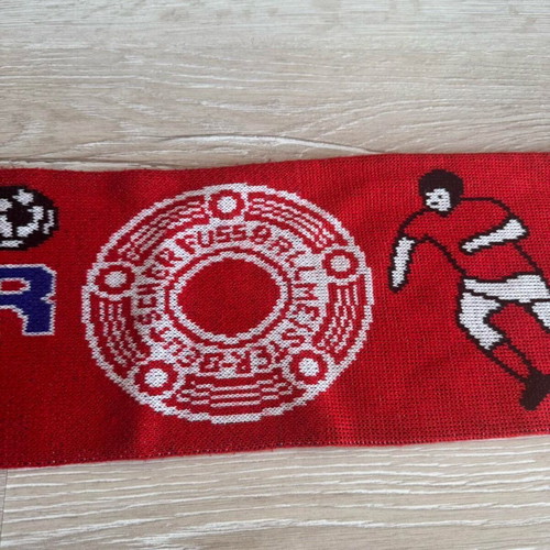 Germany Team Munchen Football Scarf Deutsche Meister Fussball Knit 2005 like new