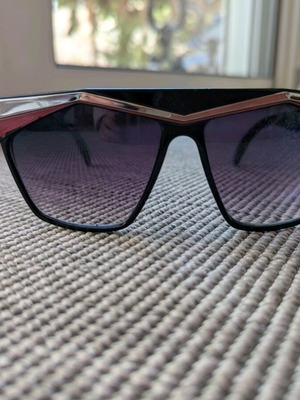 Spitfire vintage sunglasses used, black and red