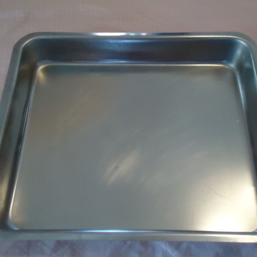 Inox stainless steel baking tray like new 44.5x37.5x7 cm