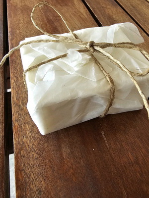 Square soap made from pure olive oil new handmade
