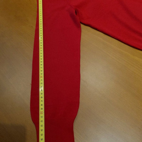 Betty Barclay red cardigan like new UK16 with lace detail