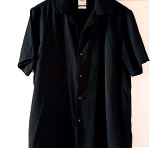 ZARA  μαύρο πουκάμισο Νο Μ..αφορετο