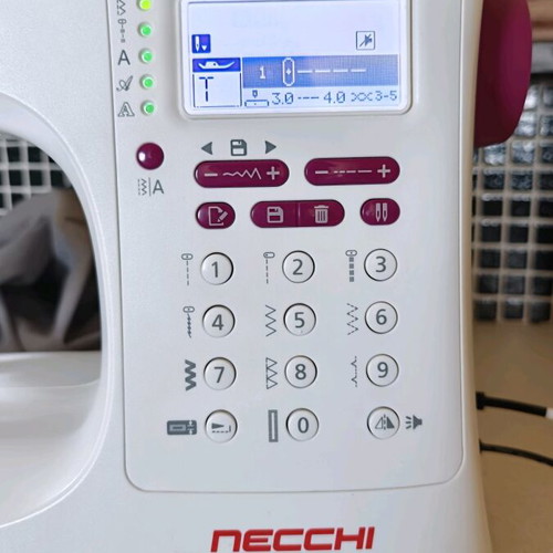 Necchi NC-204D electronic sewing machine like new