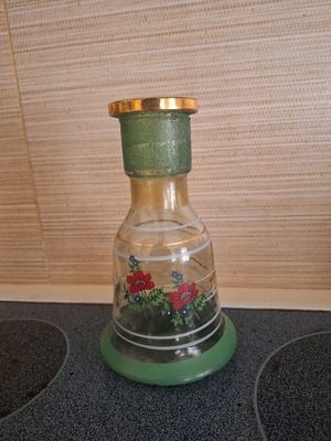 Decorative glass vase like new condition