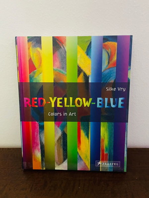 Red-Yellow-Blue Colors in Art hardcover book like new