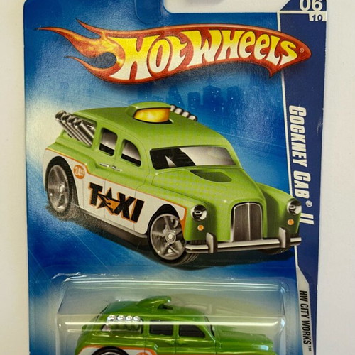 Hot Wheels 2008 HW City Works Cockney Cab II new