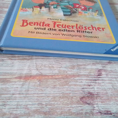Children's book Benita Feuerlöscher und die edlen Ritter Ravensburger like new