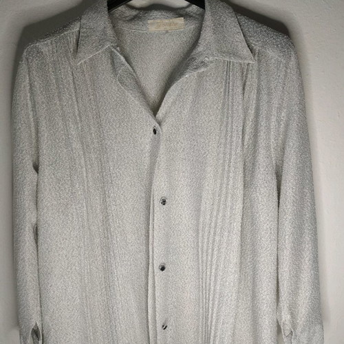 Grey outerwear shirt used, size L