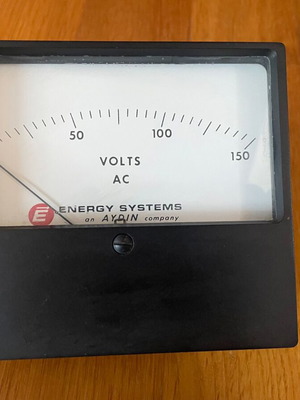 API Instruments Co Volts AC Voltmeter