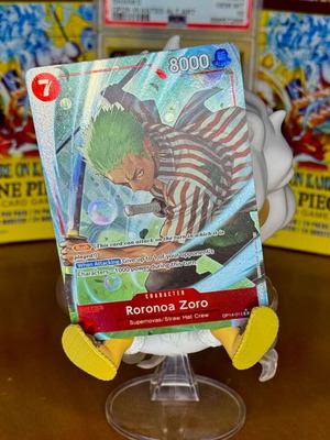 One Piece TCG Roronoa Zoro OP14-015 V.2 new card