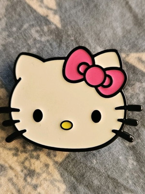 Hello Kitty belt buckle new, adjustable, white and pink
