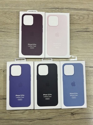 Apple Leather and Silicone Cases for iPhone 13 Pro MagSafe new
