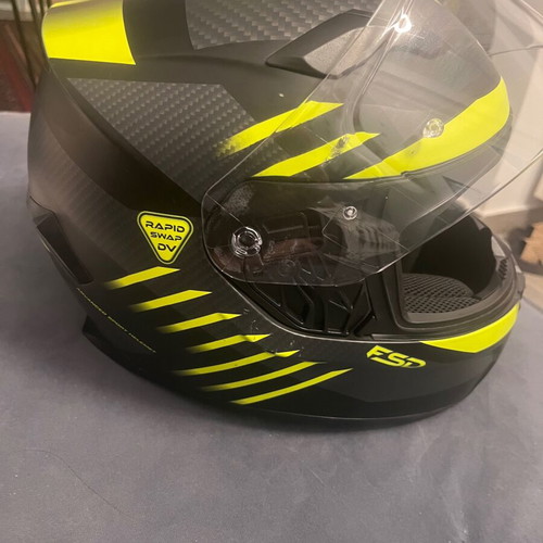 Faseed FSD 820 Alien motorcycle helmet size L like new