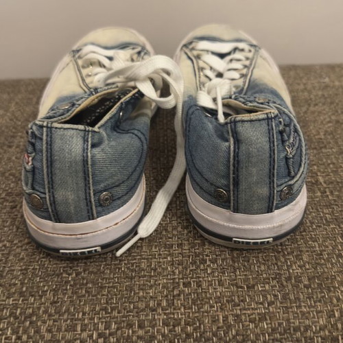 Diesel shoes used, size 37, white and blue