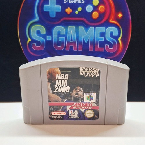 NBA Jam 2000 Nintendo 64 game used