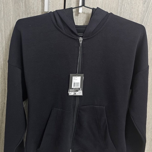 Energetics hoodie jacket black, size S, new