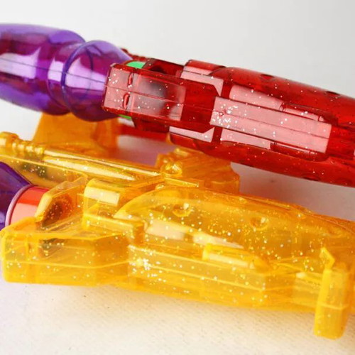 Old space water pistols 2 pieces 30cm from 1990s