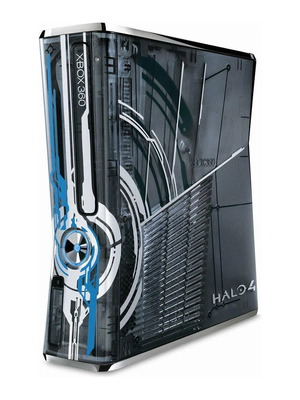 Microsoft Xbox 360 Slim Halo 4 Limited Edition κονσόλα μεταχειρισμένη